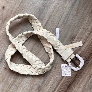 NWT Free People Braided Belt